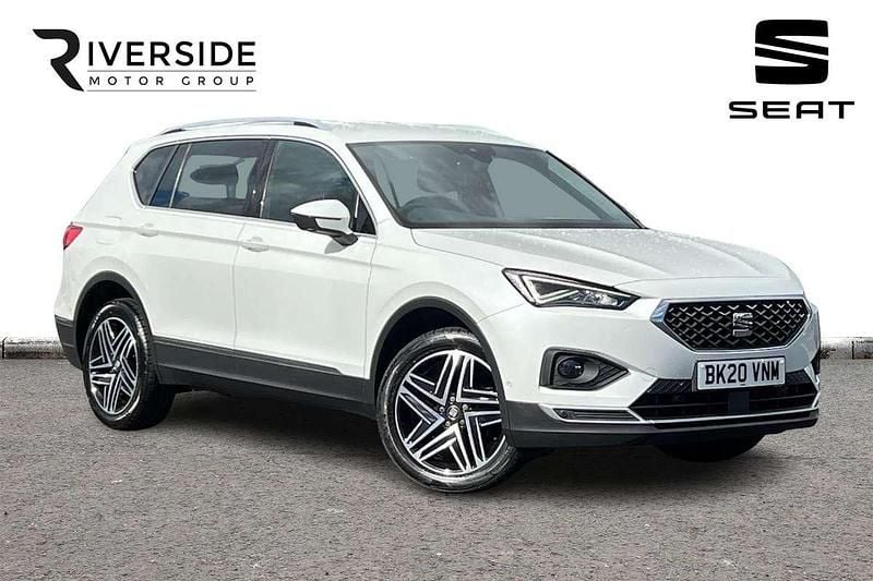 White Used 2020 Seat Tarraco XCELLENCE SUV | £18,490 (Fair price) - Image 1/4