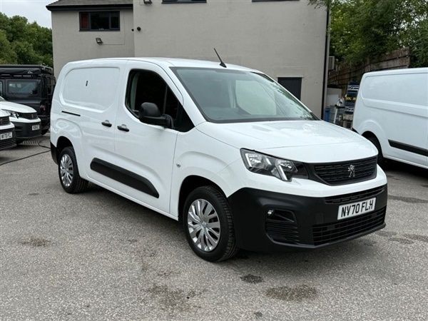 White Used 2020 Peugeot Partner S MPV | £7,788 (Expensive) - Image 1/1
