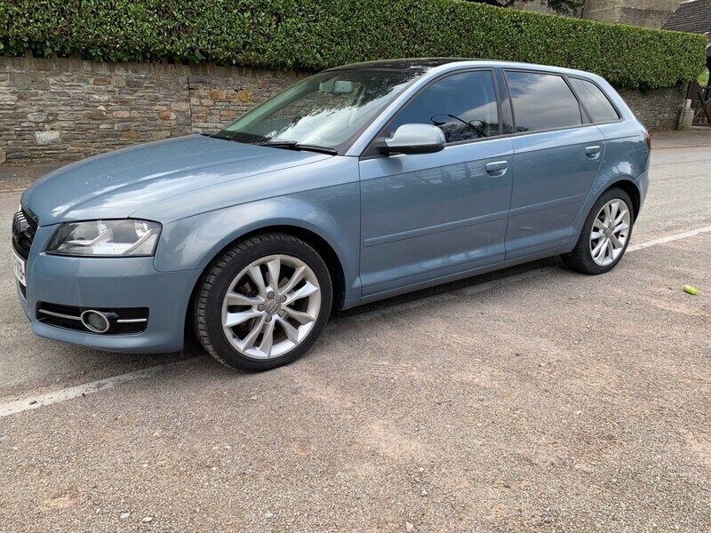 Used Audi A3 Sport 170 HP (125 kW) 2010 Blue Hatchback