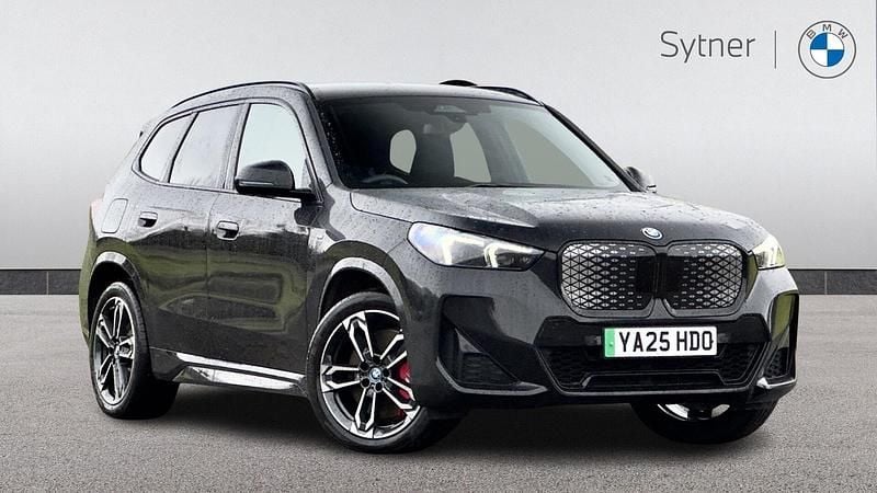 Black Used 2025 BMW iX1 M Sport SUV | £32,500 (Good price) - Image 1/4
