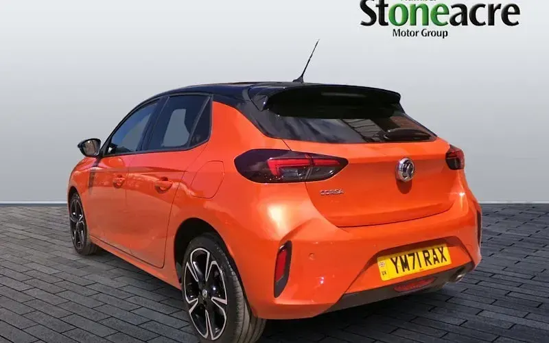 Used Vauxhall Corsa Edition 101 HP (74 kW) 2022 Orange Hatchback