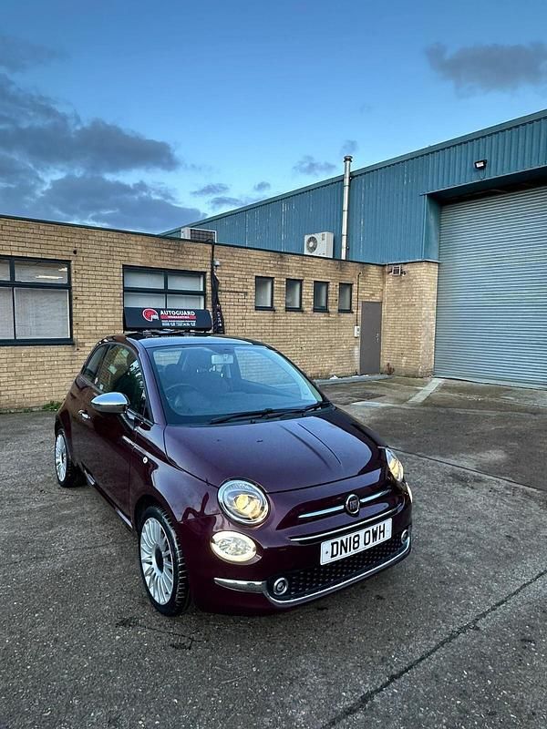 Used Fiat 500 Mirror 69 HP (50 kW) 2018 Red Hatchback