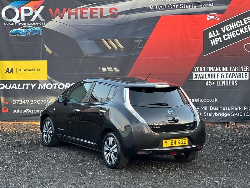 Used Nissan Leaf Tekna 80 kW (109 HP) 2014 Black Hatchback
