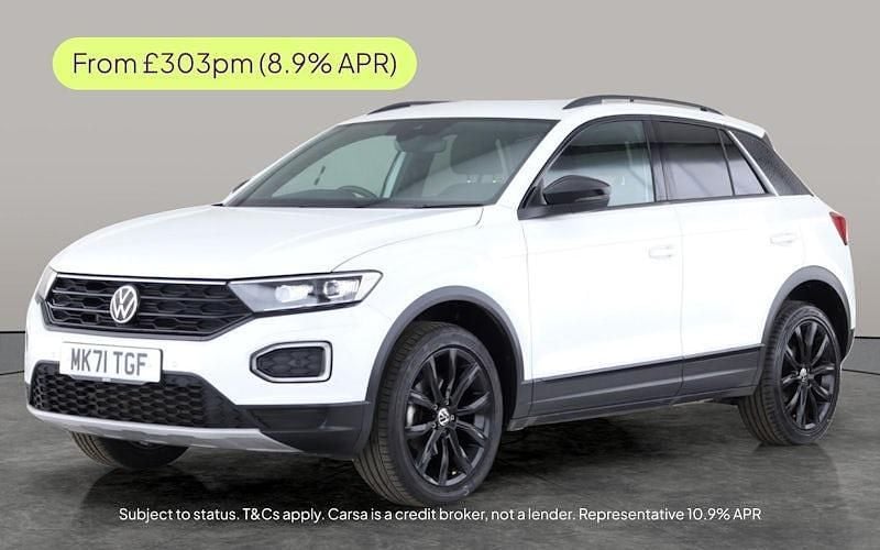 Used 2021 VW T-Roc Black Edition SUV | £20,104 (Fair price) - Image 1/2