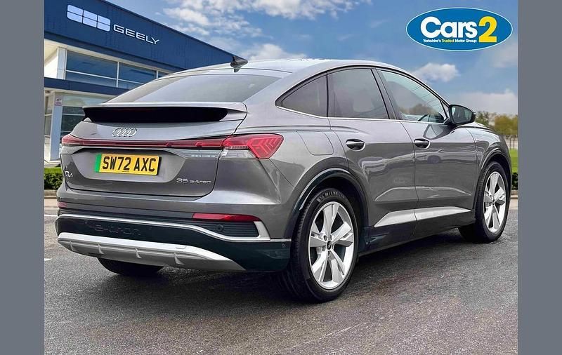 Used Audi Q4 Sportback e-tron S-Line 125 kW (170 HP) 2022 Grey SUV