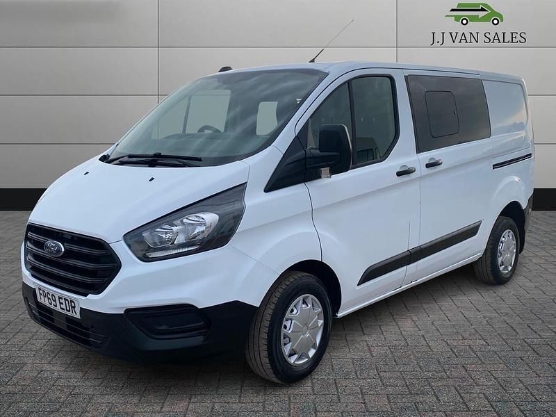 Used Ford Transit Custom 105 HP (77 kW) 2019 White Van