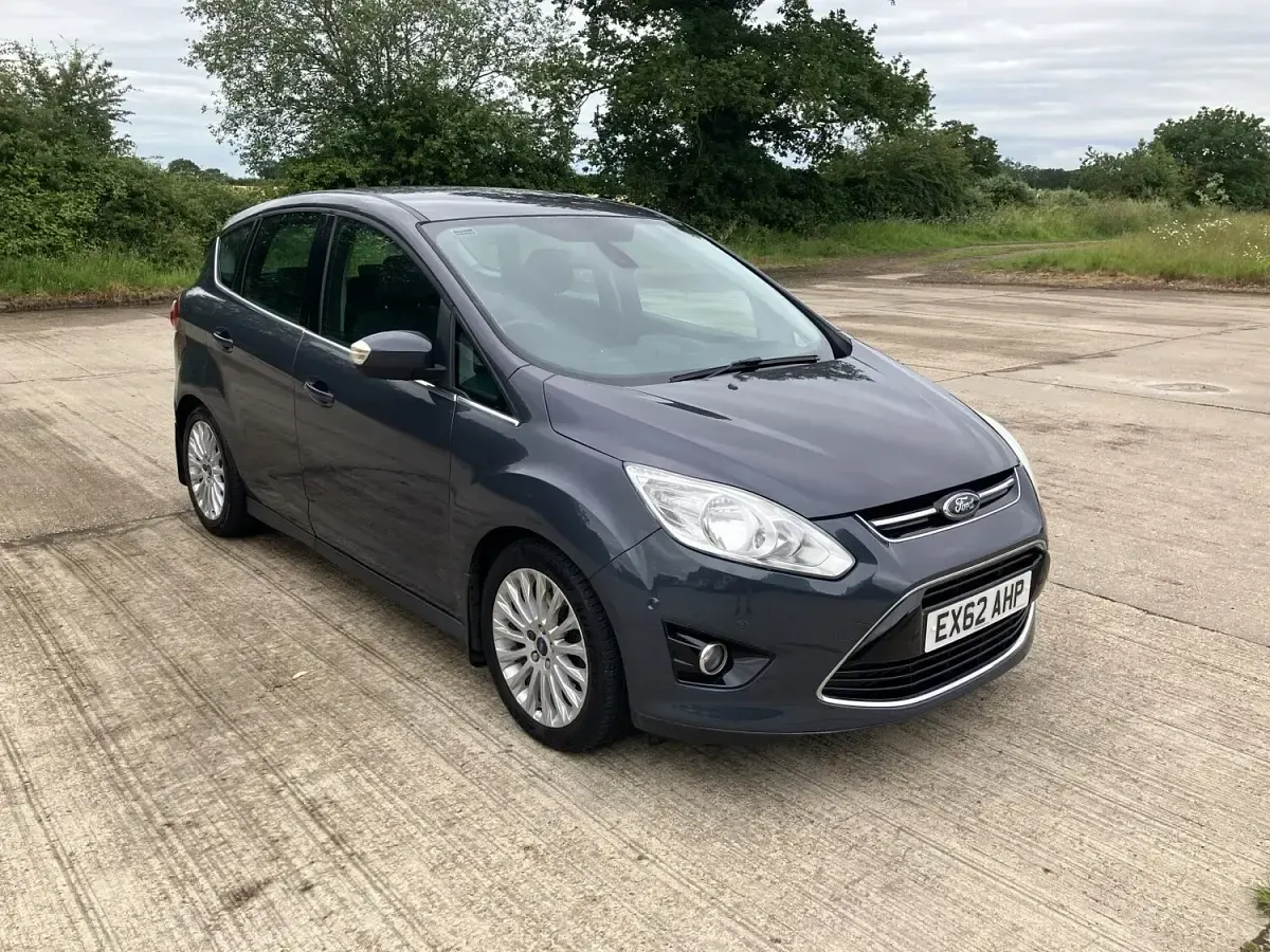 Used Ford C-MAX Titanium 140 HP (102 kW) 2012 Blue MPV