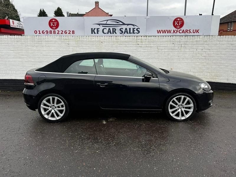 Used VW Golf Cabriolet GT 2014 Black Cabriolet