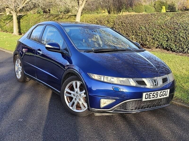 Used Honda Civic EX 138 HP (101 kW) 2010 Blue Hatchback