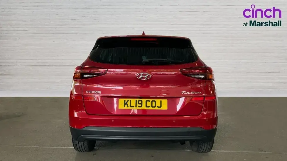 Usado Hyundai Tucson SE 132 HP (97 kW) 2019 Vermelho SUV