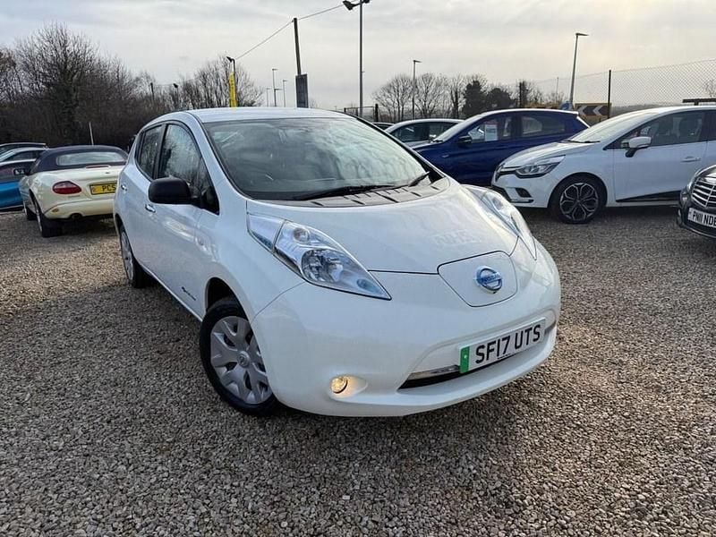 Used Nissan Leaf Visia 80 kW (109 HP) 2017 White Hatchback