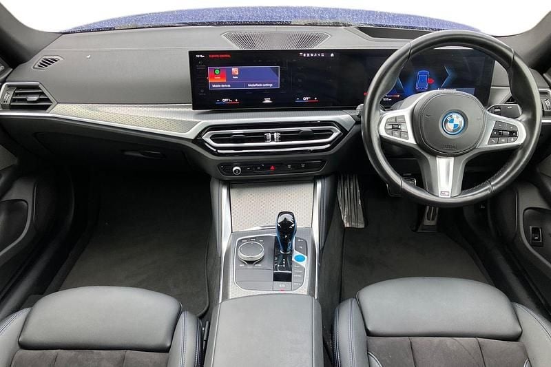 Used BMW i4 M Sport 250 kW (340 HP) 2022 Blue Sedan