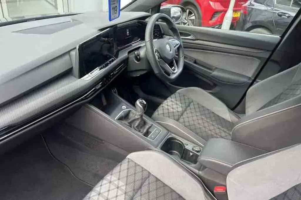 Used VW Golf VIII R-line 130 HP (95 kW) 2021 Grey Hatchback