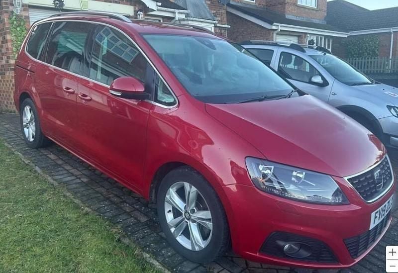 Red Used 2019 Seat Alhambra XCELLENCE MPV | £18,599 (Fair price) - Image 1/1