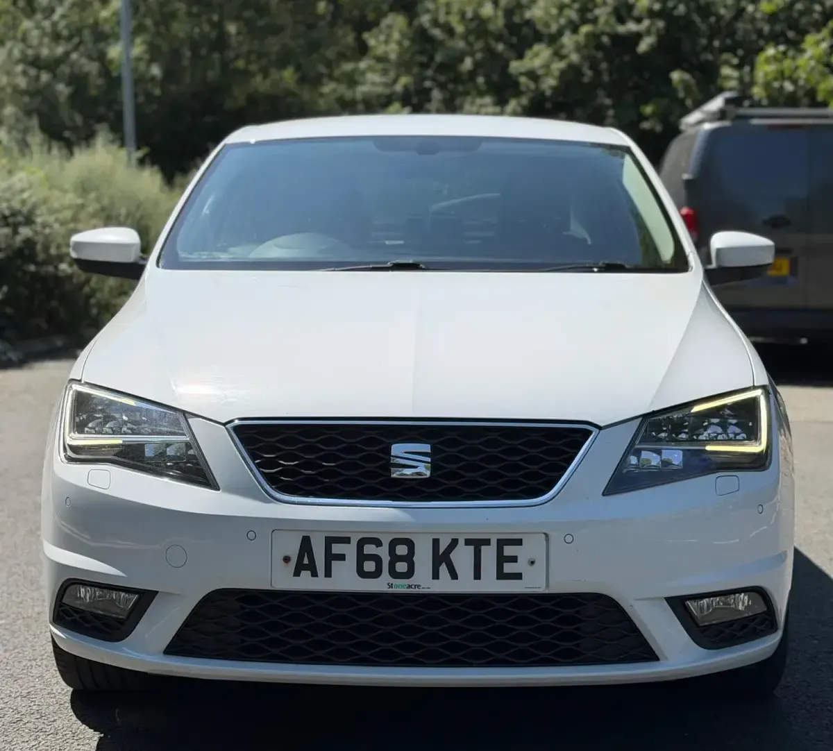 Used Seat Toledo XCELLENCE 110 HP (80 kW) 2018 White Hatchback