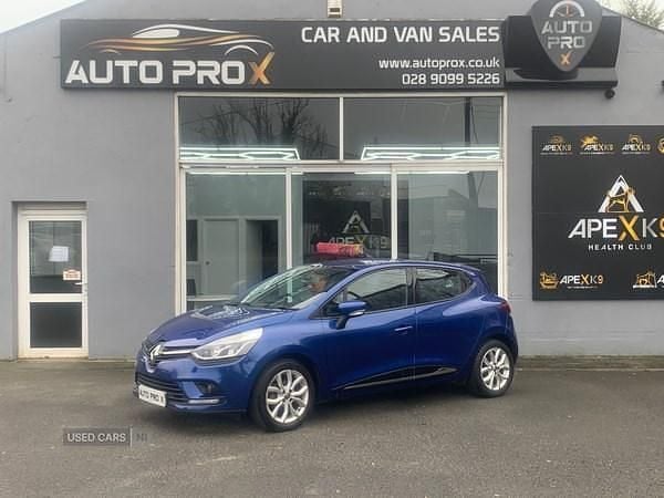Used Renault Clio IV Dynamique 2018 Blue Hatchback