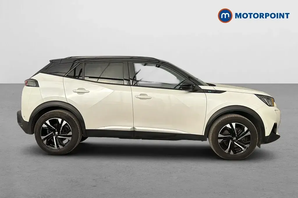 Used Peugeot e-2008 GTi 100 kW (136 HP) 2021 White SUV