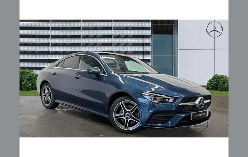 Blue Used 2022 Mercedes E250 AMG Line Premium Plus Coupe | £24,780 (Fair price) - Image 1/4