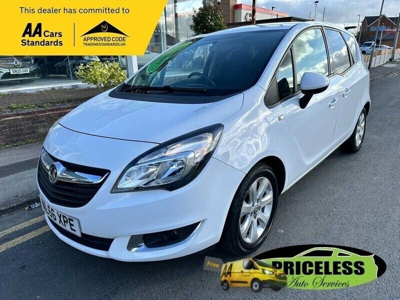 White Used 2016 Vauxhall Meriva MPV | £5,495 (A bit pricey) - Image 1/4
