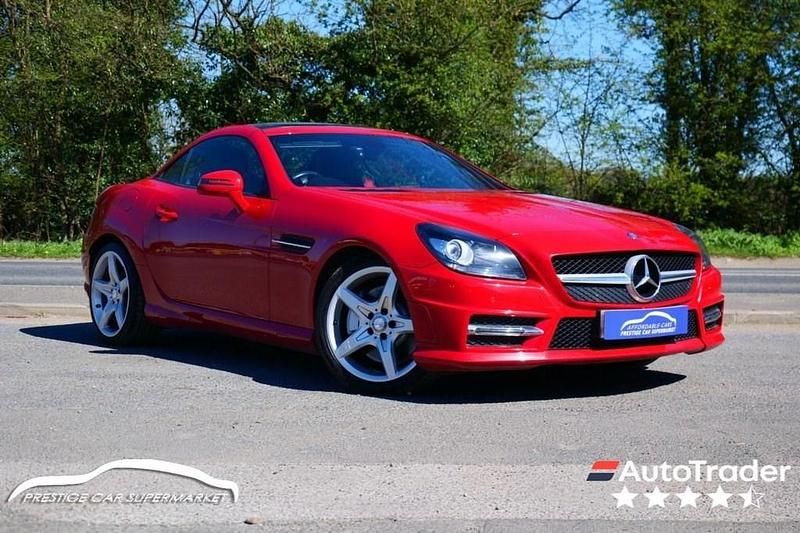 Used Mercedes SLK250 AMG 2015 Red Cabriolet