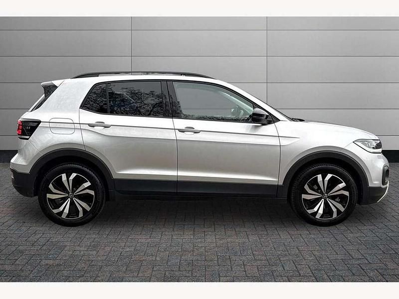 Used VW T-Cross Black Edition 110 HP (80 kW) 2022 Silver SUV