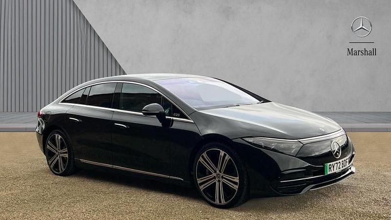 Used Mercedes EQS450+ Exclusive Luxury 244 kW (333 HP) 2023 Obsidian black metallic