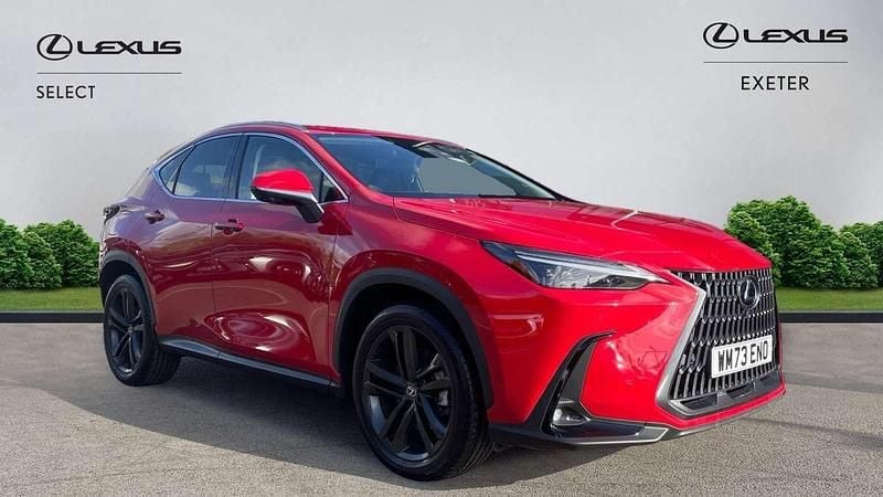 Red Used 2023 Lexus NX450h+ SUV | £42,990 (Fair price) - Image 1/4