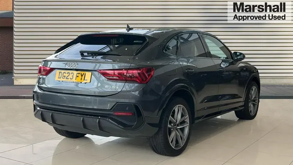 Used Audi Q3 Black Edition 200 HP (147 kW) 2023 Grey SUV