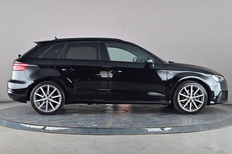 Used Audi A3 Sportback Black Edition 190 HP (139 kW) 2018 Black Hatchback
