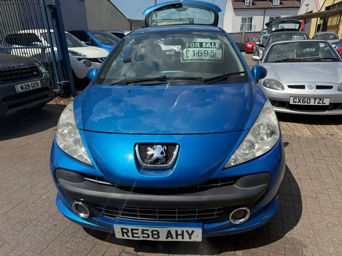 Used Peugeot 207 2008 Blue Hatchback