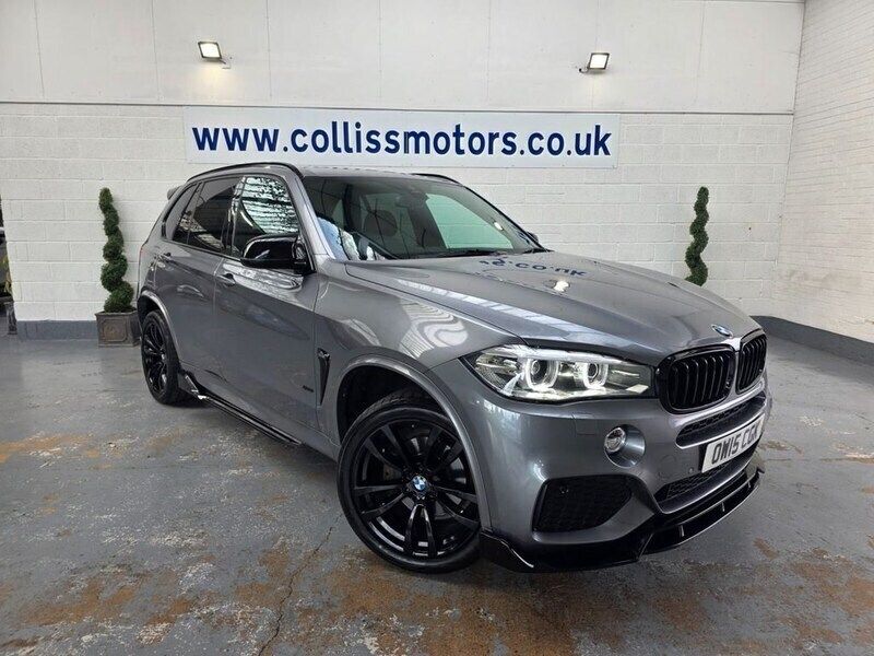 Grey Used 2015 BMW X5 M Sport SUV | £19,995 (Good price) - Image 1/4