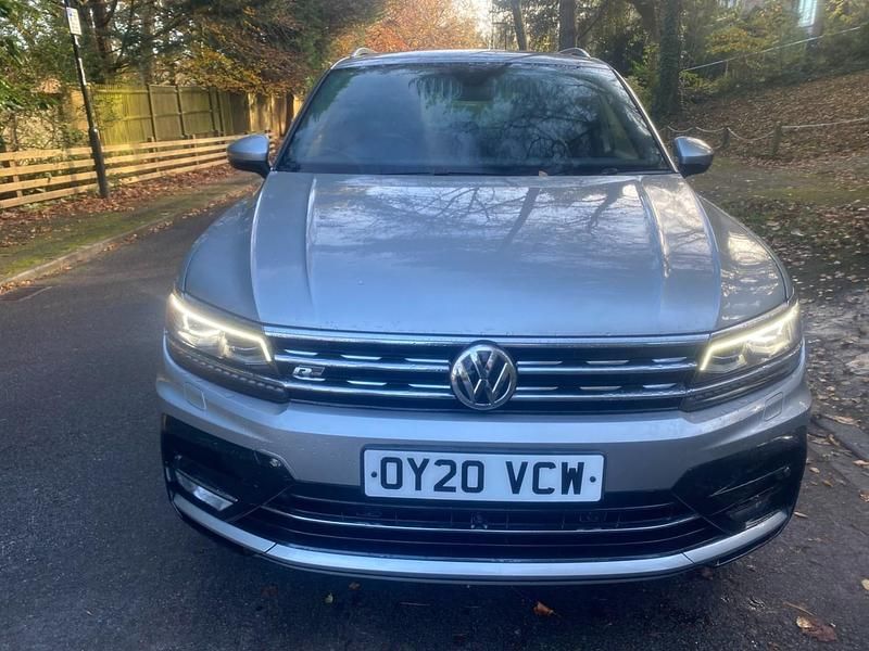 Used VW Tiguan R-line 150 HP (110 kW) 2020 Silver SUV