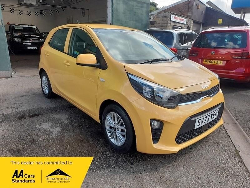 Yellow Used 2023 Kia Picanto Hatchback | £12,975 (Good price) - Image 1/3