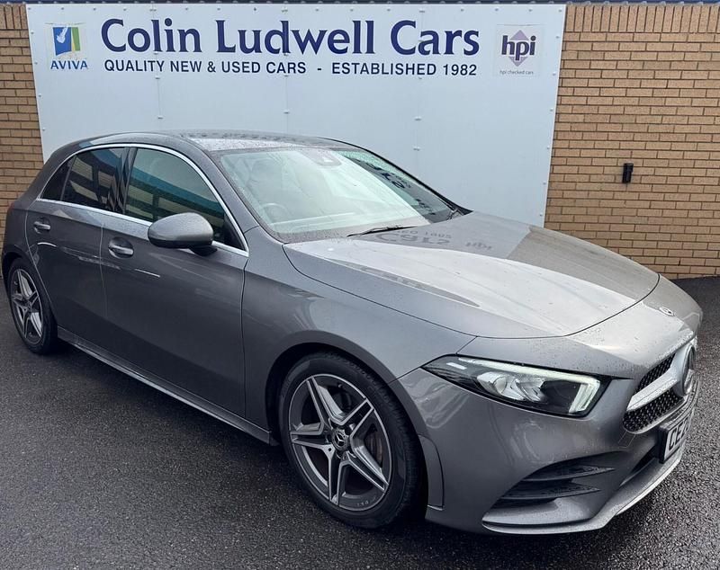 Grey Used 2020 Mercedes A200 AMG line Hatchback | £16,900 (Fair price) - Image 1/4