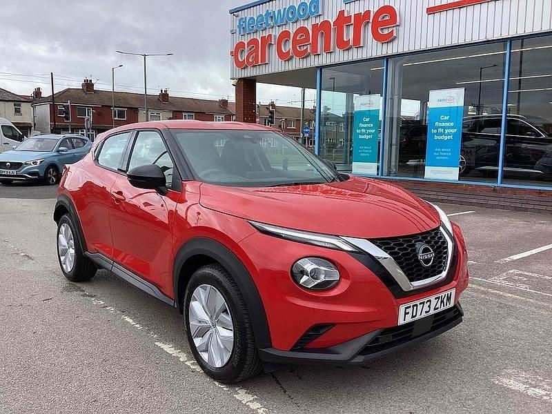Used Nissan Juke Acenta 117 HP (86 kW) 2023 Red SUV