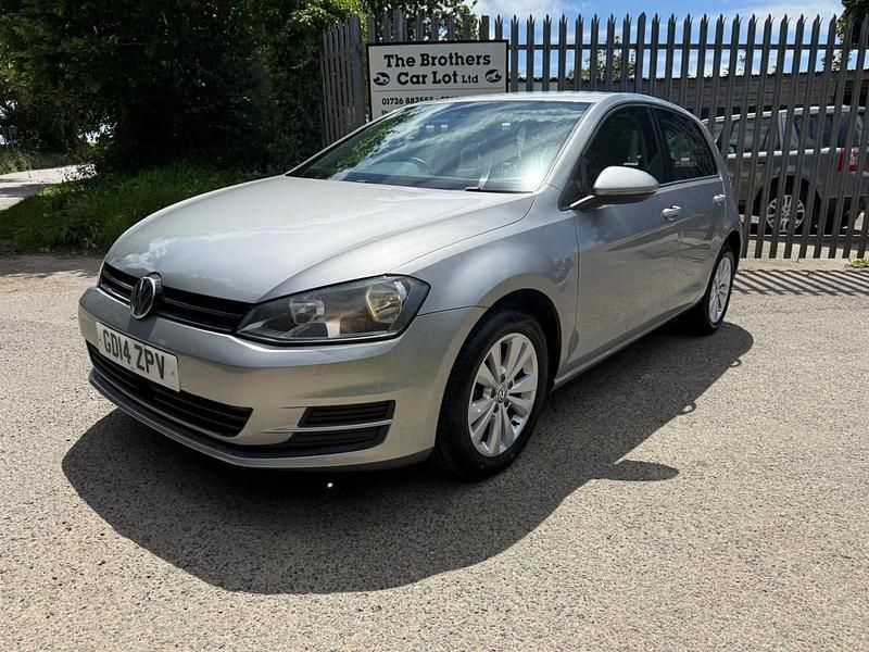 Silver Used 2014 VW Golf VII SE Hatchback | £5,495 (Fair price) - Image 1/4