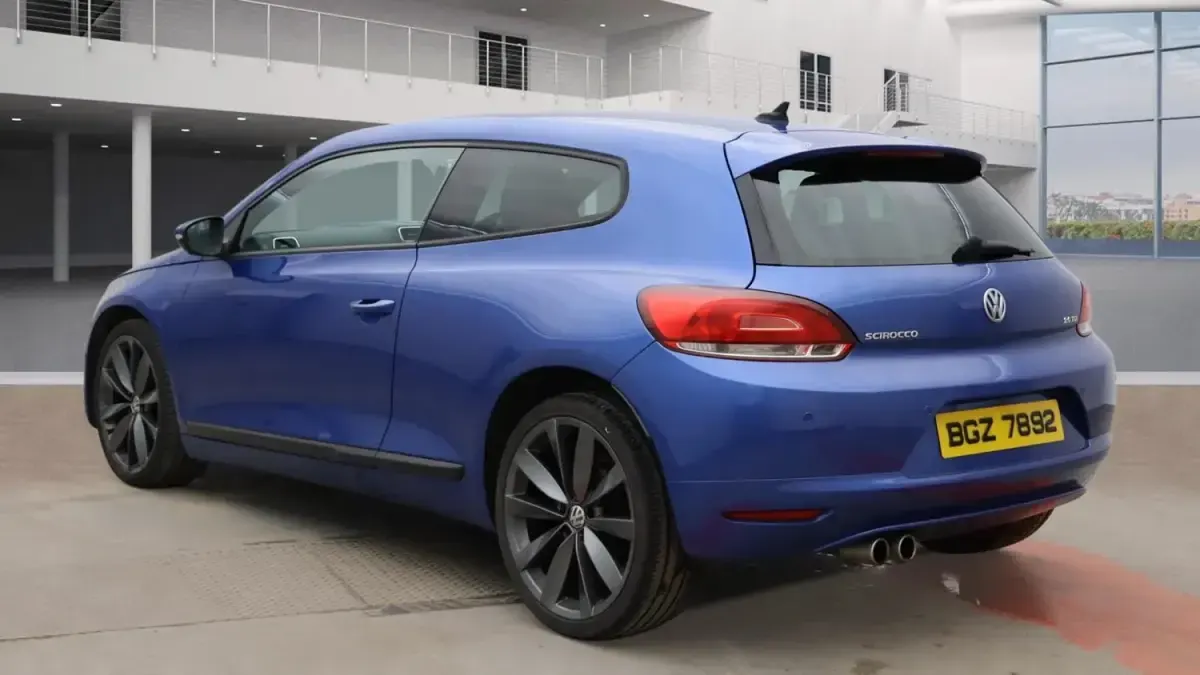 Begagnad VW Scirocco GT 2012 Blå Sportkupé