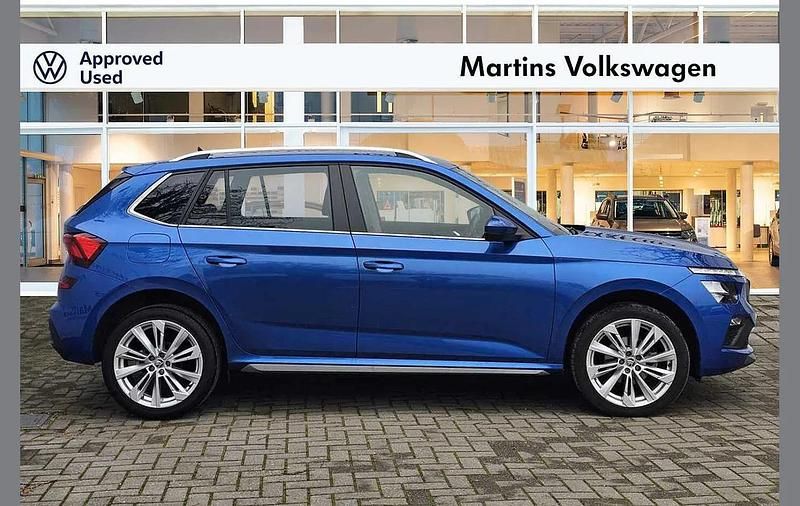 Used Skoda Kamiq SE L 113 HP (83 kW) 2024 Blue SUV