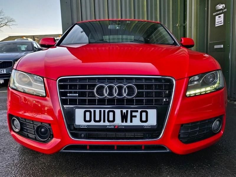 Used Audi A5 S-Line 2010 Red Coupe