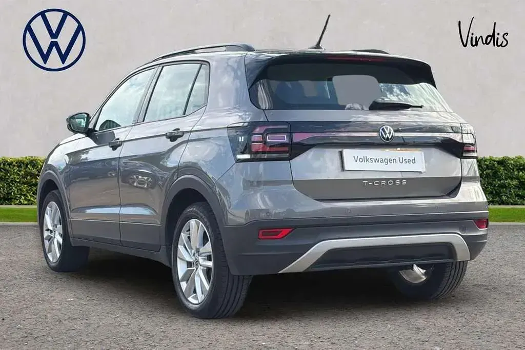 Used VW T-Cross SE 95 HP (69 kW) 2021 Grey SUV