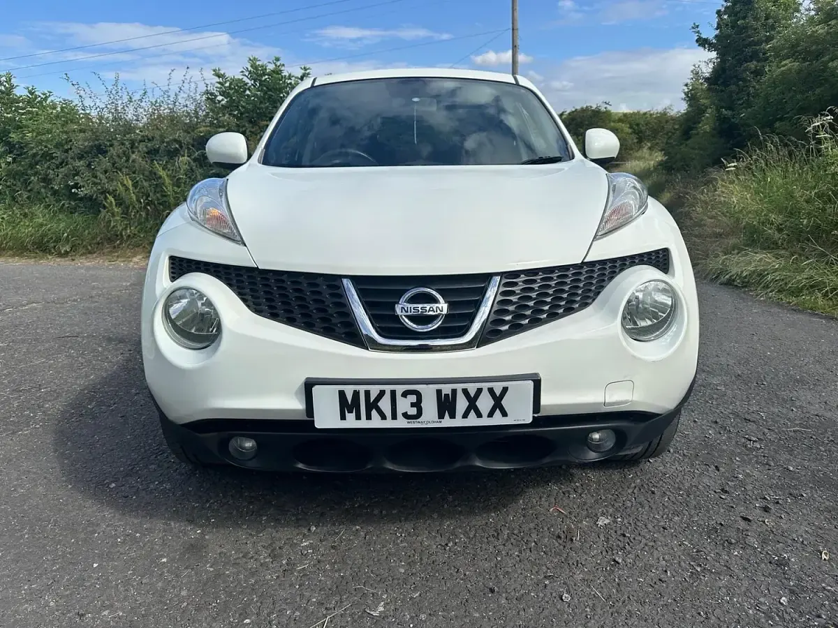 Used Nissan Juke Acenta 117 HP (86 kW) 2013 White SUV