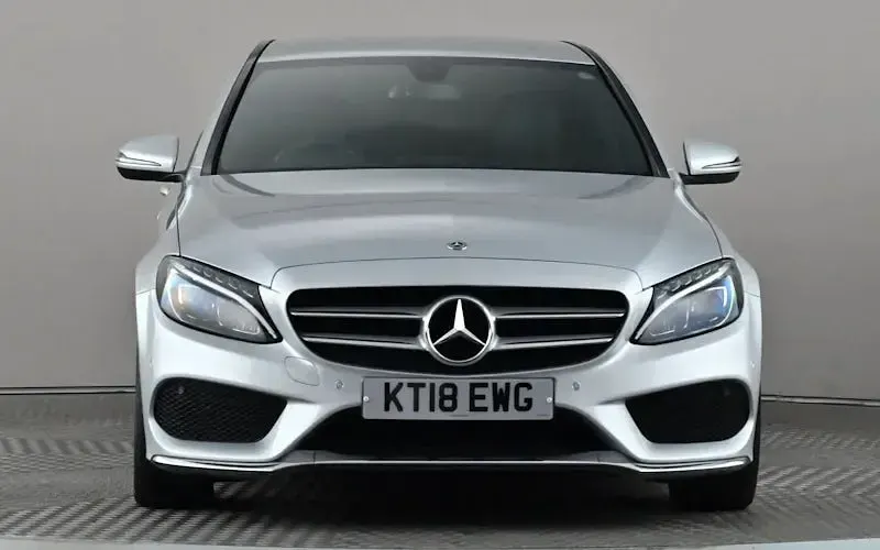 Used Mercedes C220 AMG line 170 HP (125 kW) 2018 Sedan
