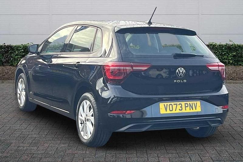 Used VW Polo Style 95 HP (69 kW) 2024 Black Hatchback