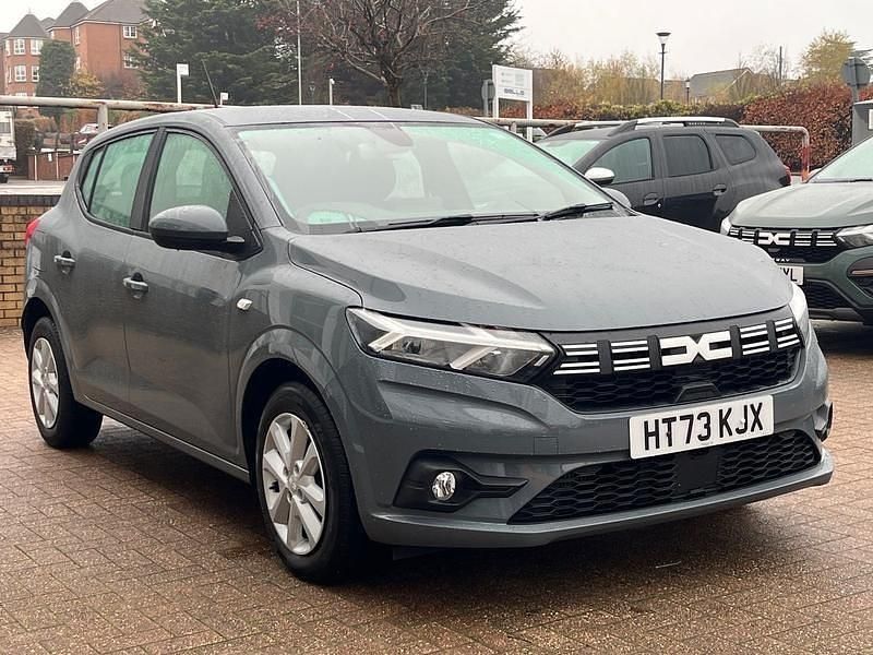 Grey Used 2023 Dacia Sandero Expression Hatchback | £10,295 (Good price) - Image 1/4