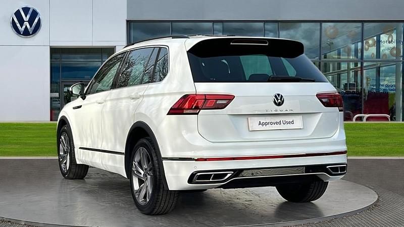 Used VW Tiguan R-line Edition 150 HP (110 kW) 2023 White SUV