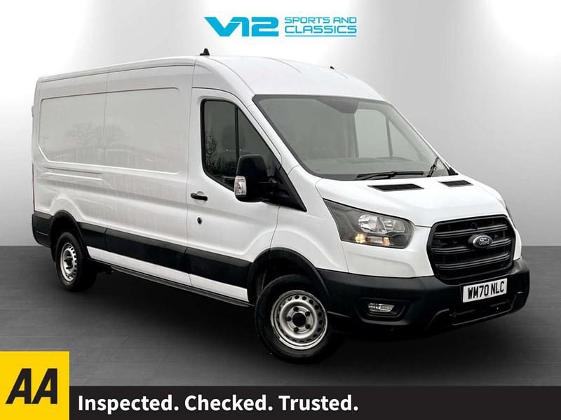 Used Ford Transit 130 HP (95 kW) 2021 White Van