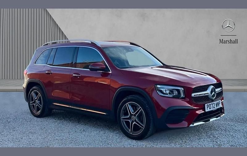 Red Used 2022 Mercedes GLB220 AMG Line Premium SUV | £28,280 (Fair price) - Image 1/4