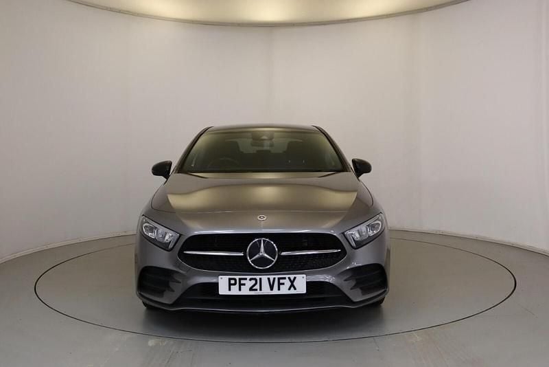 Used Mercedes A250 AMG line 215 HP (158 kW) 2021 Grey Sedan