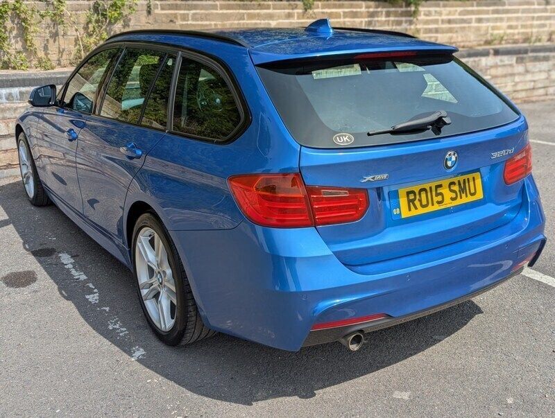 Used BMW 320 M Sport 181 HP (133 kW) 2015 Blue Estate
