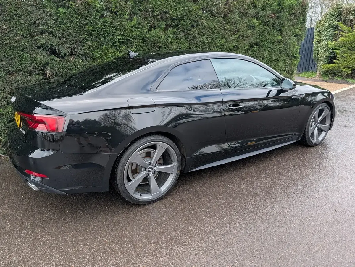 Used Audi A5 Black Edition 150 HP (110 kW) 2019 Black Coupe